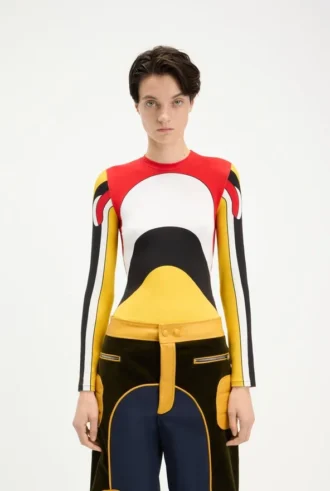 Bluzka Body Map Top