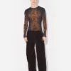 Bluzka Wood Top Bluzka Wood Top