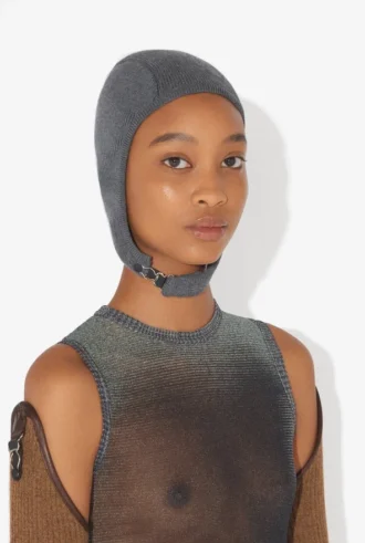 Czapka Beanie z paskiem podtrzymującym Czapka Beanie z paskiem podtrzymującym
