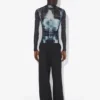 Czarna bluzka Squeletor Top Czarna bluzka Squeletor Top
