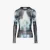 Czarna bluzka Squeletor Top Czarna bluzka Squeletor Top