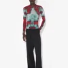 Czerwona bluzka Squeletor Top Czerwona bluzka Squeletor Top
