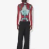 Czerwona bluzka Squeletor Top Czerwona bluzka Squeletor Top