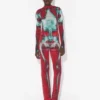Czerwona bluzka Squeletor Top Czerwona bluzka Squeletor Top
