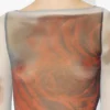Czerwona topa z nadrukiem „Blurry Roses” Czerwona topa z nadrukiem „Blurry Roses”