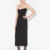 Długa sukienka typu bustier Długa sukienka typu bustier