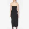 Długa sukienka typu bustier Długa sukienka typu bustier
