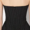 Długa sukienka typu bustier Długa sukienka typu bustier
