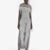 Długa sukienka z drapowanym krojem Body Morph Długa sukienka z drapowanym krojem Body Morph