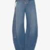 Niebieskie jeansy z paskiem Niebieskie jeansy z paskiem