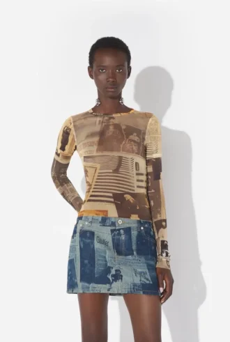 Podwójna koszulka „Journal” Baby Tees