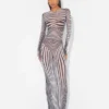 Re-Edition – granatowa sukienka Body Morph