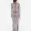 Re-Edition – granatowa sukienka Body Morph