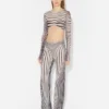 Re-Edition – granatowe spodnie Body Morph dopasowujące się do sylwetki Re-Edition – granatowe spodnie Body Morph dopasowujące się do sylwetki