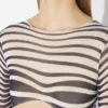 Re-Edition – granatowy Body Morph top Re-Edition – granatowy Body Morph top