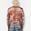 Re-Edition – top z nadrukiem „Safe Sex Tattoo” Re-Edition – top z nadrukiem „Safe Sex Tattoo”