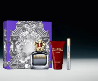 Scandal Pour Homme 3,4 uncji, żel pod prysznic 2,5 uncji i woda toaletowa