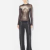 Srebrna bluzka Body Dust Top Srebrna bluzka Body Dust Top