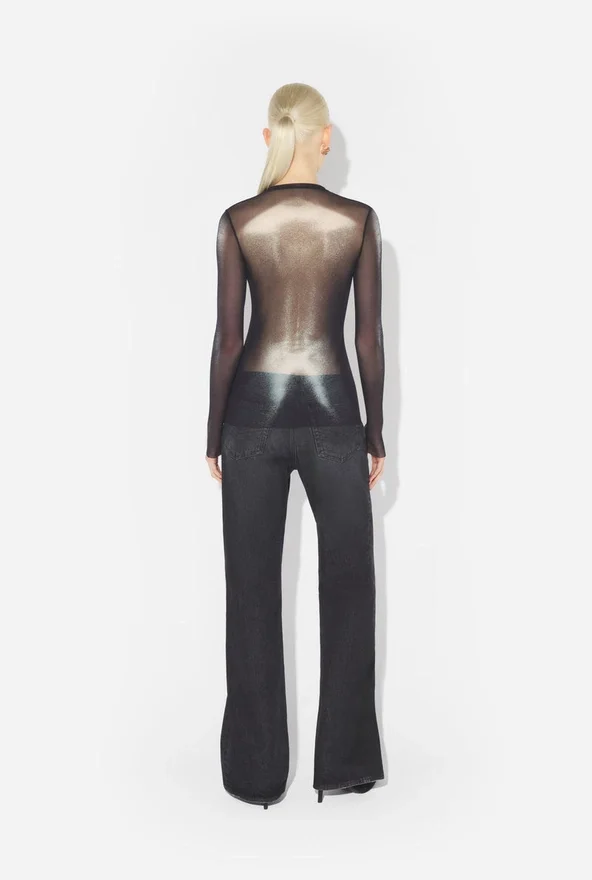 Srebrna bluzka Body Dust Top Srebrna bluzka Body Dust Top